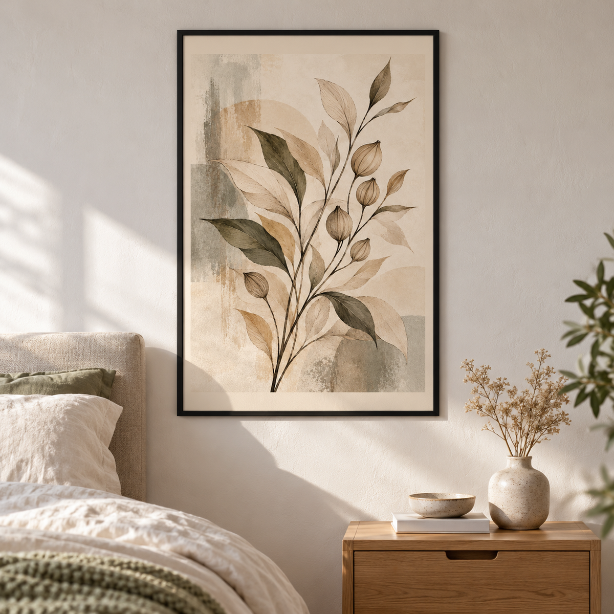 Seedpod Sketch - Poster