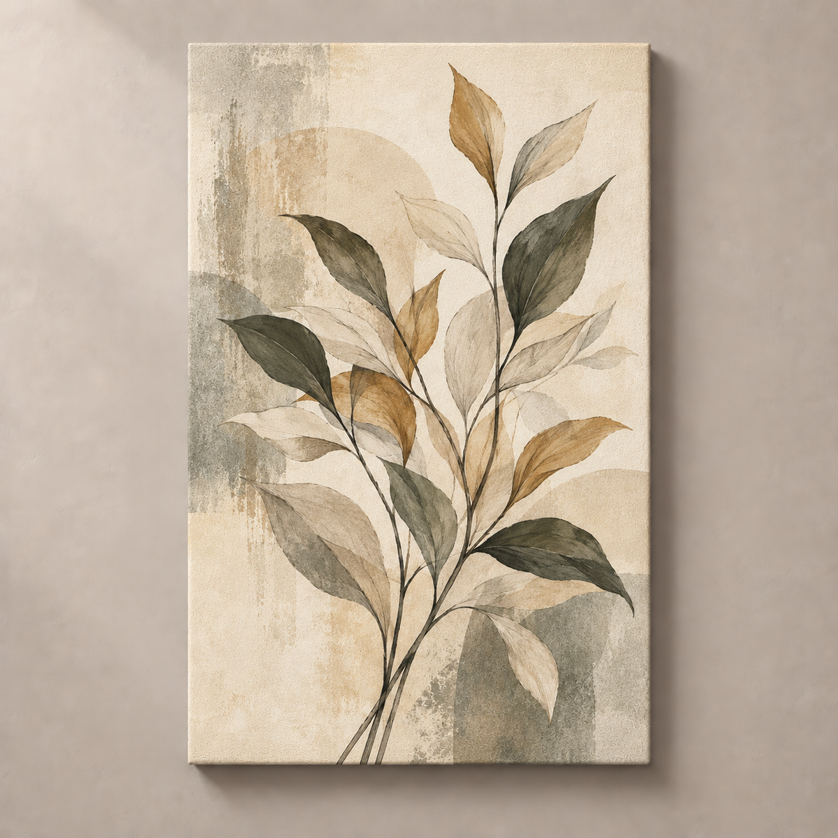 Serene Botanical Lines - Tela