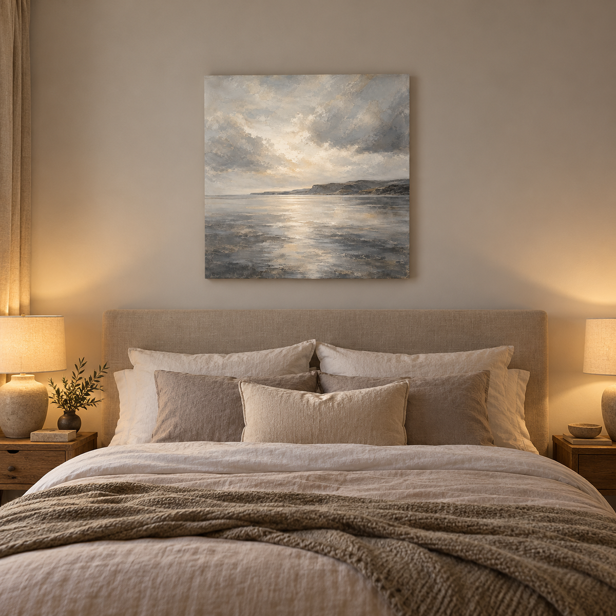 Silver Shore Rest - Canvas
