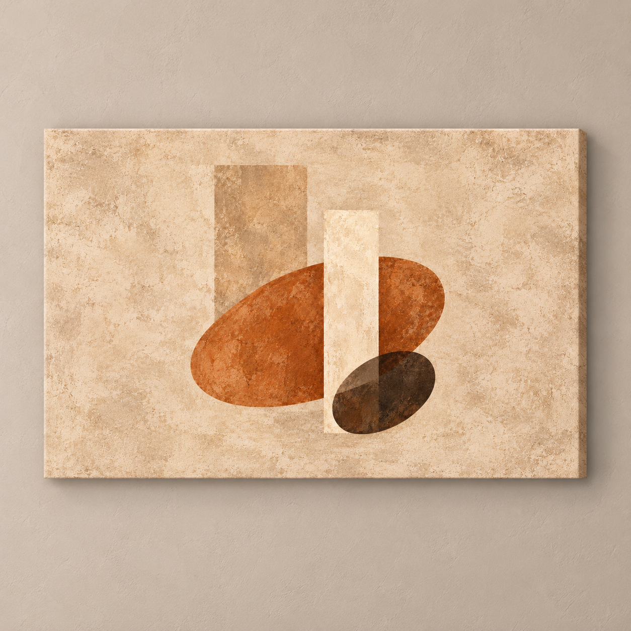 Soft Axis horizontal canvas standalone mockup