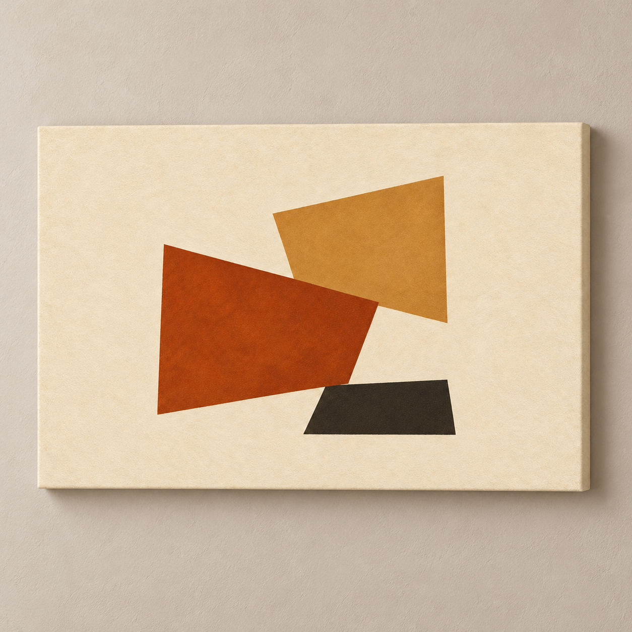 Soft Sun Open Rhythm horizontal canvas standalone mockup